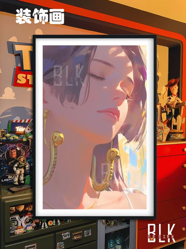 【海外代購】巴洛克  《陽光女帝》海賊王onepiece波雅漢庫克七武海動漫二次元裝飾畫冰箱貼 