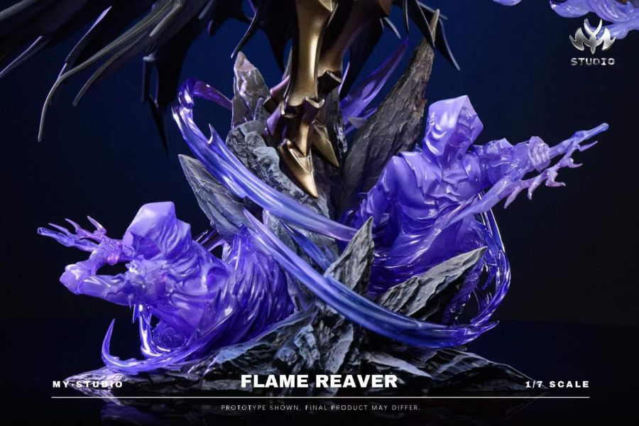 【預定】沐瑤 海外私訂雕像 黑厄 Flame Reaver 盜火行者 