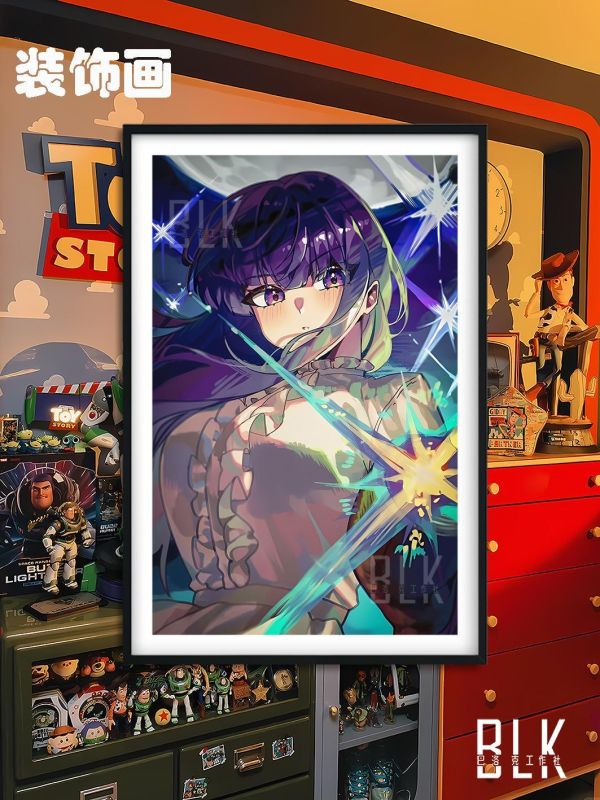 【海外代購】巴洛克 《閃耀菲倫 芙莉蓮》Fern葬送的芙莉蓮Frieren菲倫動漫裝飾畫 