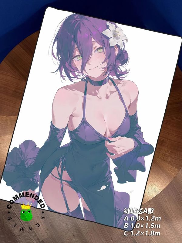 【海外代購】皇呱 《性感蕾塞Reze第二彈》電鋸人裝飾畫 午睡毯 地毯 