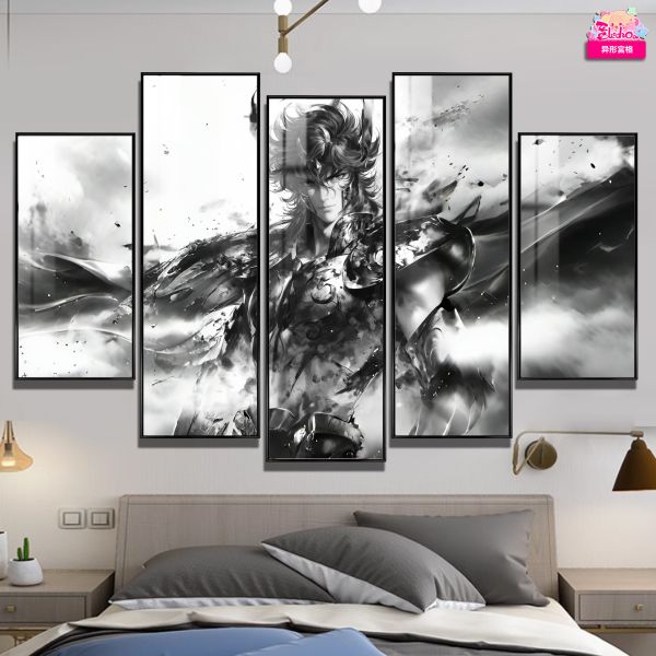 【海外代購】阿喵畫社 聖鬥士星失 異形套組裝飾畫 滑鼠墊 