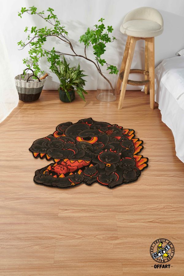 【海外代購】OFFART 阿壬 百貓紅蓮 地毯 