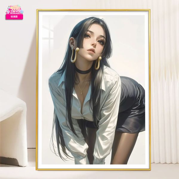 【海外代購】阿喵畫社 《海盜王》正裝 女帝 波雅·漢庫克 8k超清裝飾畫 