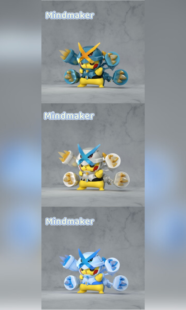 【預定】MindMaker Mega皮卡丘第四彈 mega巨金怪皮卡丘 