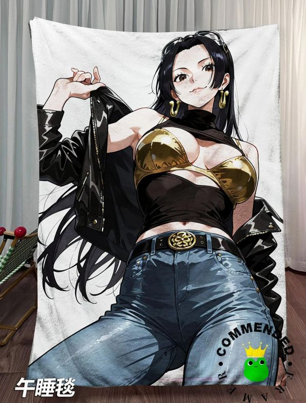 【海外代購】皇呱《潮流女帝》海賊王裝飾畫 午睡毯 地毯 