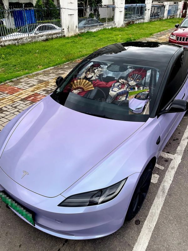 【海外代購】千鳥社 《汽車前擋遮陽-猗窩座和童磨》鬼滅之刃無限城 