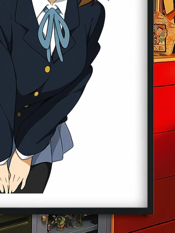 【海外代購】巴洛克 《平澤唯》輕音少女呆唯K-ON！裝飾畫冰箱貼 