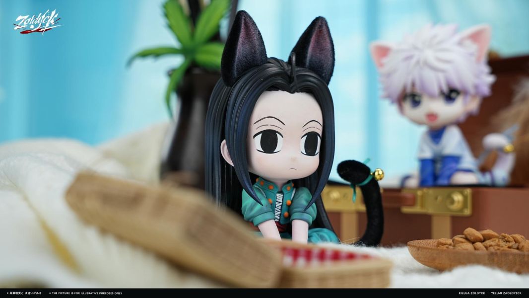 【預定】Zoldyck（ZDK） Q版貓貓系列－奇犽＆伊耳謎 獵人 HUNTER×HUNTER 