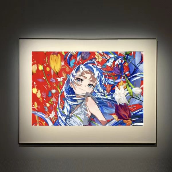 【海外代購】阿喵畫社 光怪陸離 面碼 展館級大號超清裝飾畫 