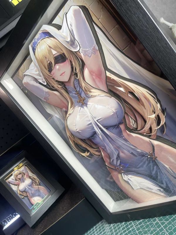 【海外代購】黑盒子 Black Box BA-010 劍之聖女 立體相框 