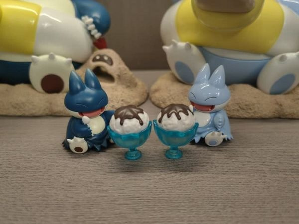【海外代購】月見山 寶可夢小景系列001 沙灘卡比獸 