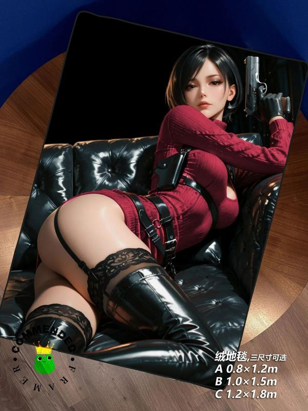 【海外代購】皇呱 《蛇蠍美人艾達·王第三彈》生化危機裝飾畫 午睡毯 地毯 