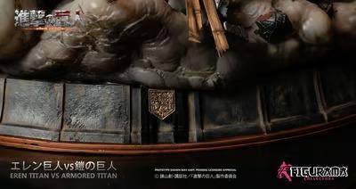 【全新現貨】進擊的巨人 艾連vs萊納 X FIGURAMA石油場 正版授權 