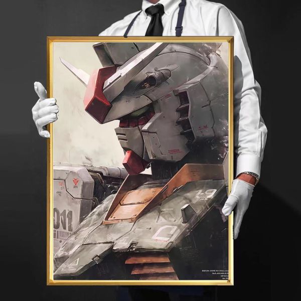 【海外代購】千鳥社 復古鋼彈 Gundam鋼彈RX-78元祖復古潮流裝飾畫 