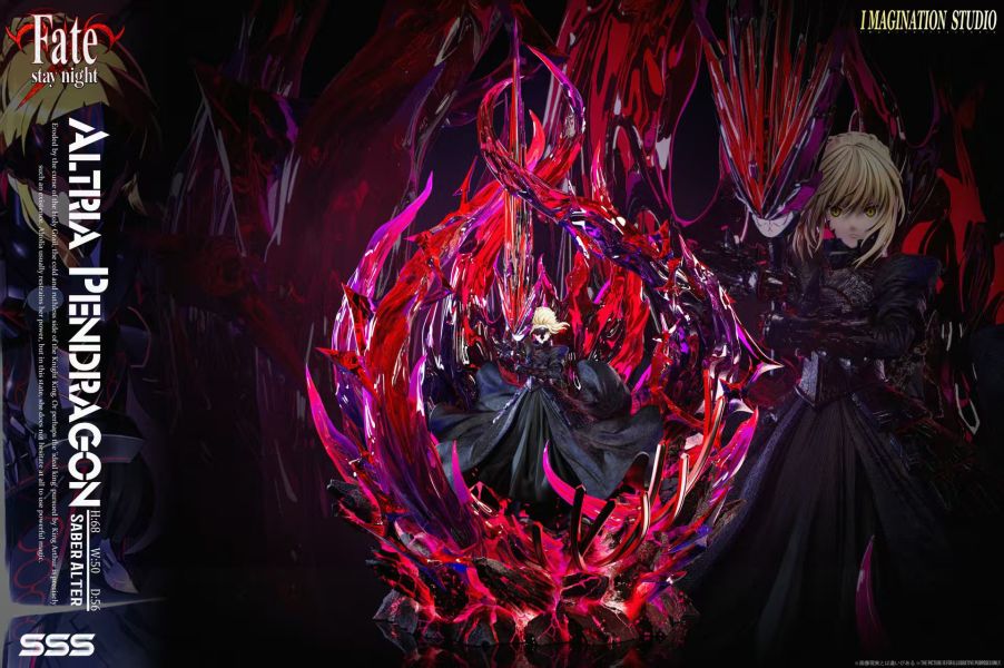 【預定】Imagination YY Fate_saber 亞瑟王 黑呆 