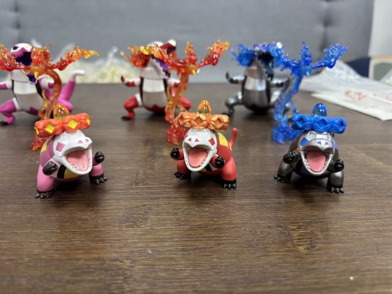 【預定】摸魚 骨紋巨聲鱷進化組（禦三家系列火系第二彈） 