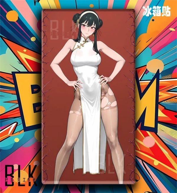 【海外代購】巴洛克《旗袍約爾》SPY×FAMILY裝飾畫冰箱貼 