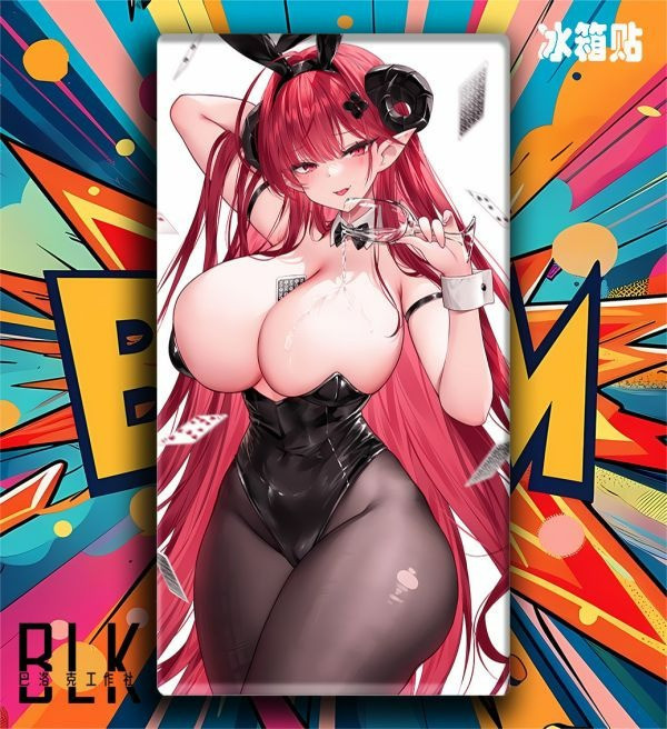 【海外代購】巴洛克 興登堡碧藍航線希爾德加德裝飾畫/冰箱貼 