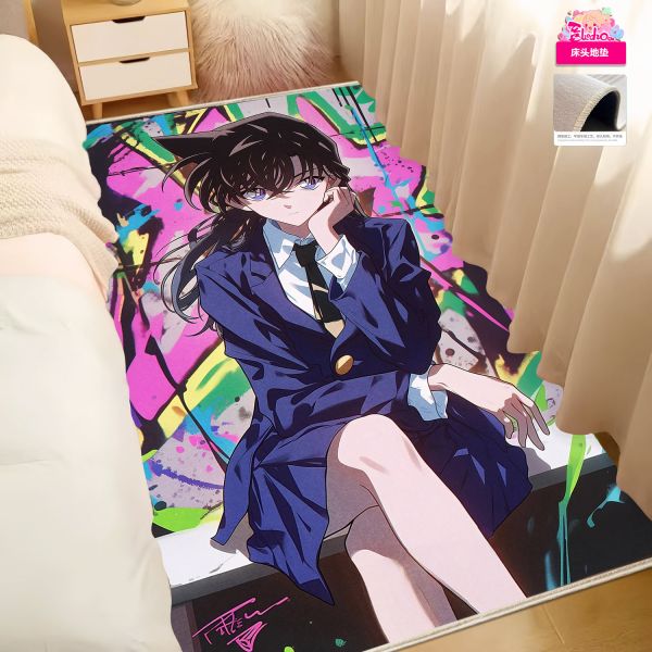 【海外代購】阿喵畫社 塗鴉 坐姿毛利蘭 8k主題高清裝飾畫 牆面掛毯  床頭地墊 冰箱貼