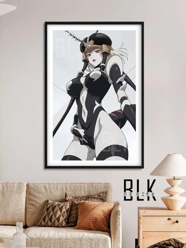 【海外代購】巴洛克 《蚊女》Mosquito Girl蚊娘一拳超人裝飾畫冰箱貼 