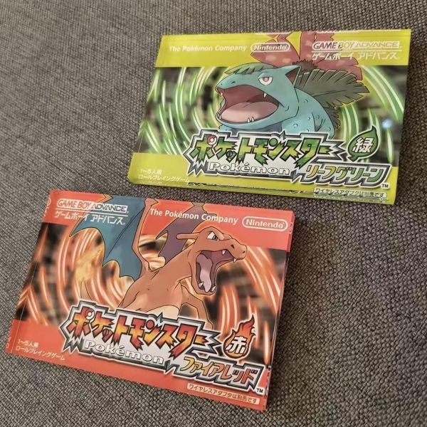 【海外代購】口袋時光愛好者工坊 Pokemon Time Sa1tan PTS 日版SP卡帶壓克力磚冰箱貼（火紅/葉綠/紅寶石/藍寶石/綠寶石） 