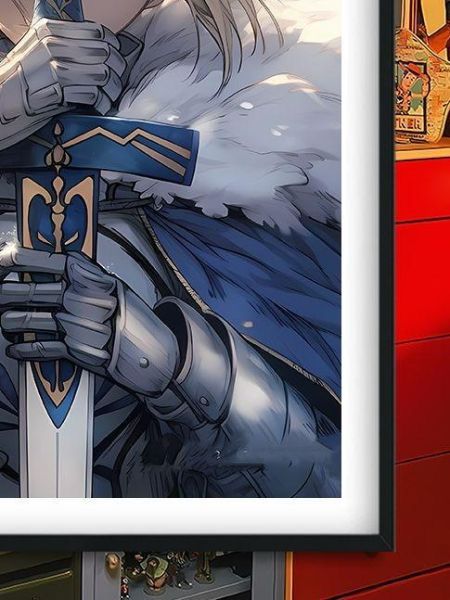 【海外代購】巴洛克 《雪之saber》Fate/stay night裝飾畫冰箱貼 