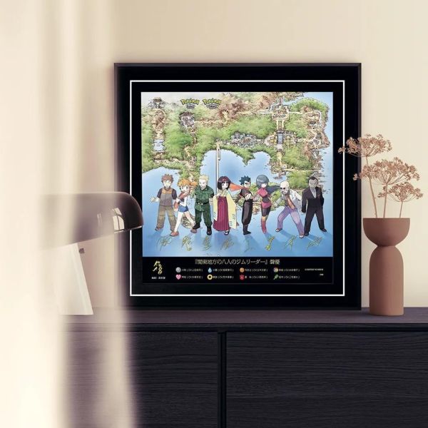 【海外代購】千鳥社 《八館主》寶可夢徽章簽名畫 