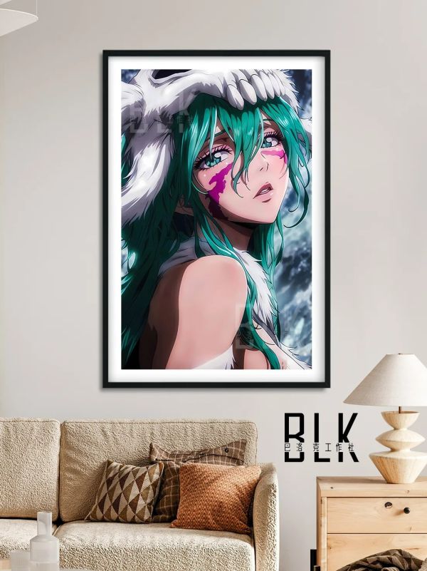 【海外代購】巴洛克 《雪國妮露》Nelliel十刃境界死神裝飾畫冰箱貼 