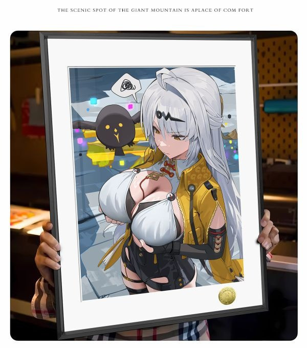 【海外代購】皇呱 《絕區零儀玄》雲巋山第十三代門主裝飾畫 