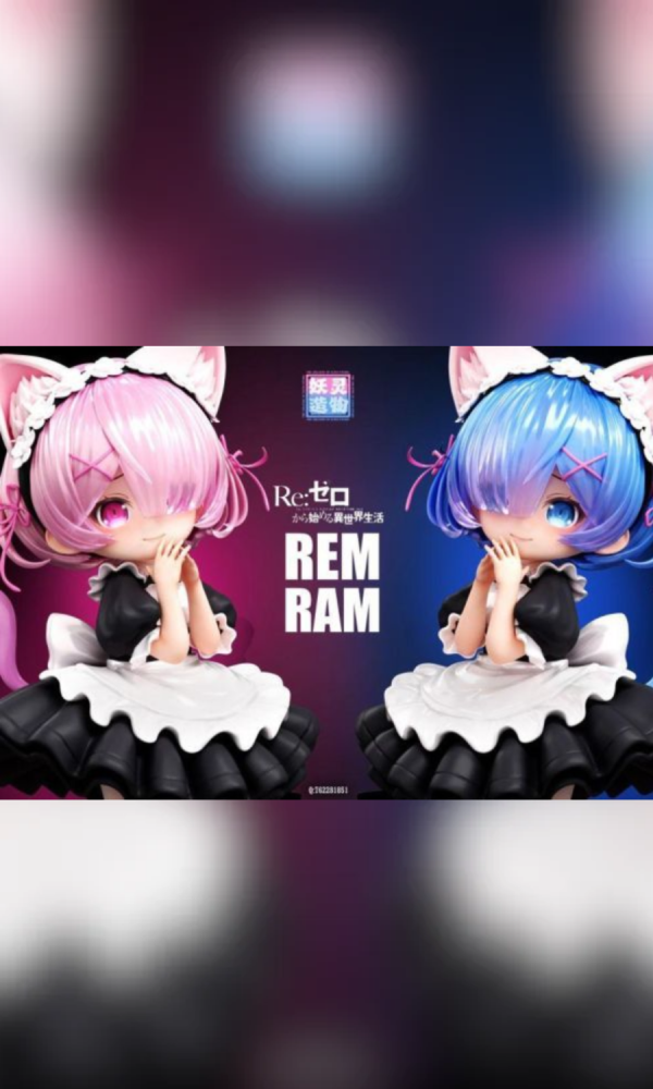 【台灣現貨】妖靈造物 SD比例 蕾姆&拉姆 