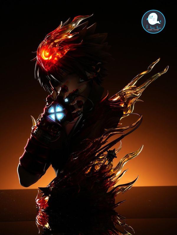 【預定】ILL 地下工廠 家庭教師 繼承式篇 澤田綱吉胸像 