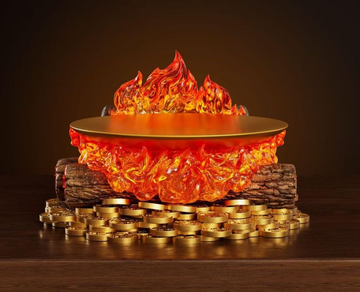 【預定】wawa 招財系列-招財托盤卡西法 