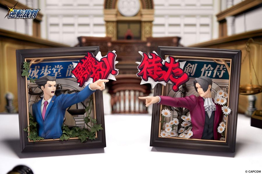 【PVC預定】APEX 逆轉裁判 禦劍憐侍 成步堂龍一 立體相框 