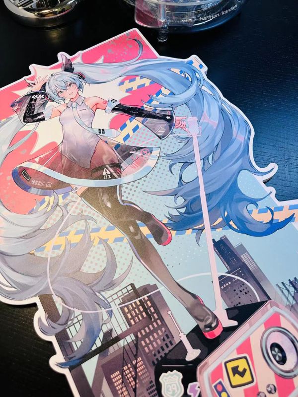 【海外代購】千鳥社 初音未來miku公主殿下可愛大立牌 