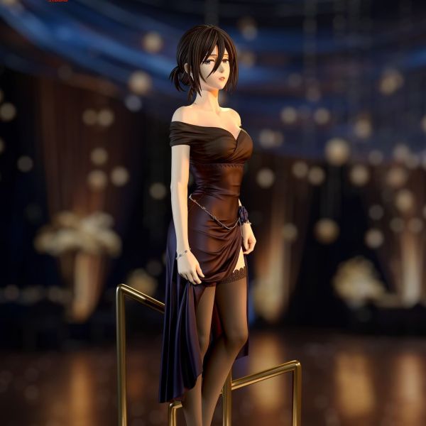 【預定】Model Power 三笠·阿克曼 進擊的巨人夜宴系列 三笠 米卡莎 