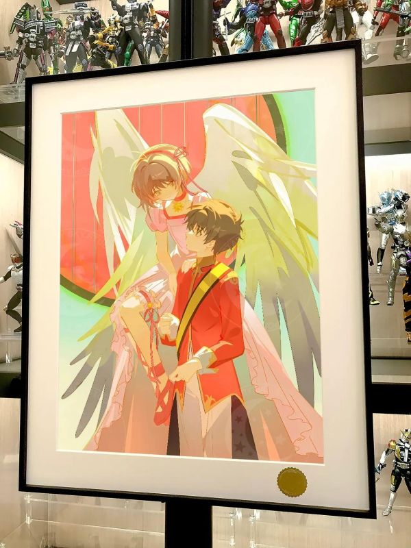 【海外代購】星空 《禮服櫻狼》庫洛牌知世魔卡少女櫻裝飾畫 