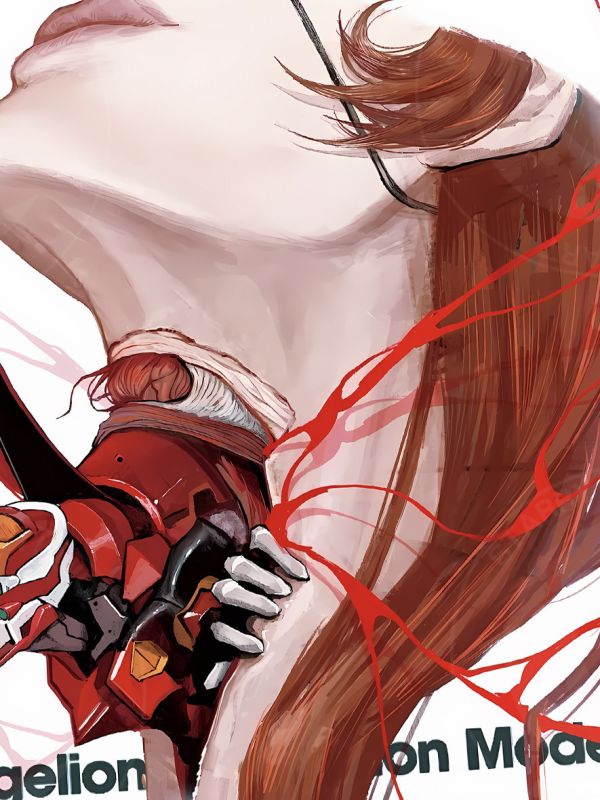 【海外代購】星空 《二號機》明日香綾波麗新世紀福音戰士初號機碇真嗣eva初號機動漫裝飾畫 