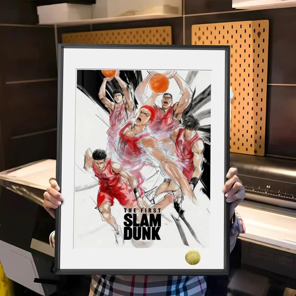 【海外代購】皇呱 《熱血赤潮》灌籃高手裝飾畫 午睡毯  地毯 