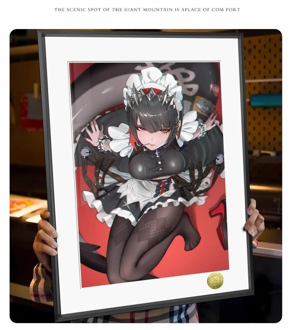 【海外代購】皇呱 《高冷女僕艾蓮》絕區零裝飾畫 午睡毯 地毯 