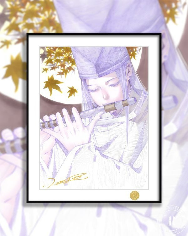 【海外代購】H2 《藤原佐爲》棋魂棋靈王進藤光裝飾畫 