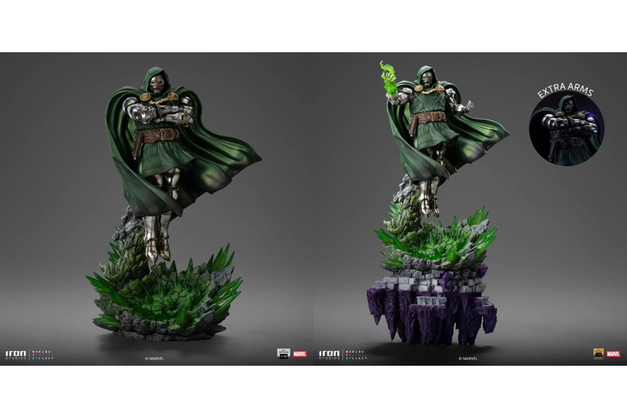 【預定】Iron 1/10 Doctor Doom 毀滅博士 標準版 MARCAS20225-10 & 豪華版 MARCAS20125-10 