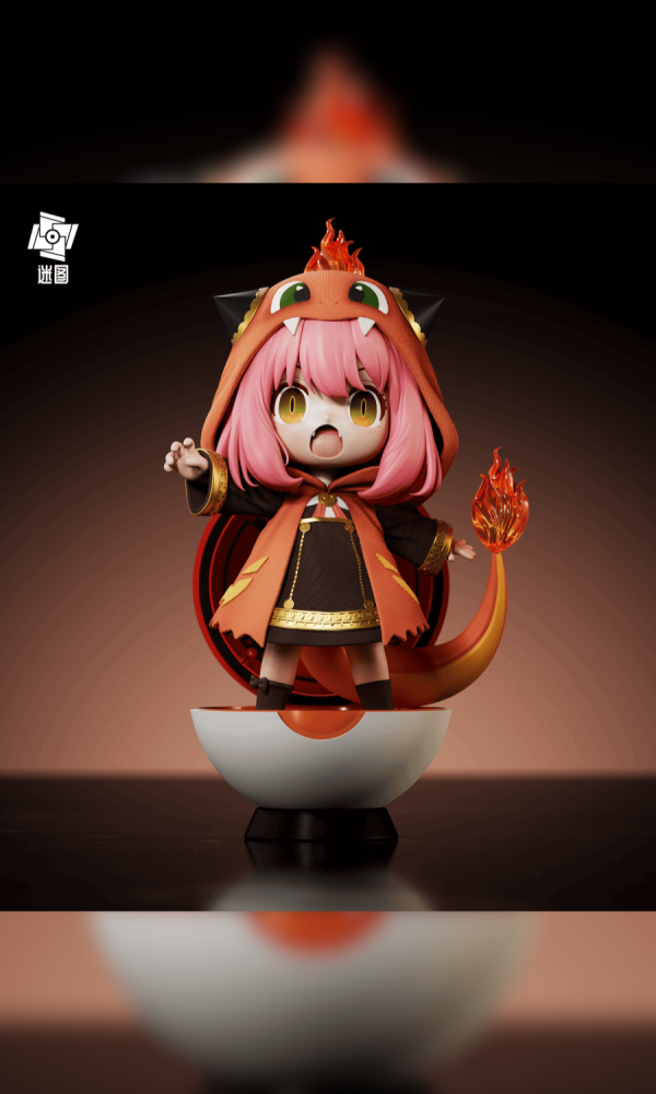 【預定】迷圖 噴火安妮亞 