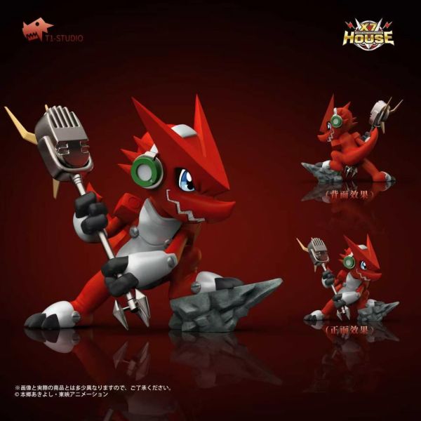 【預定】T1 X7-house 數碼精靈合體戰爭 高吼獸 