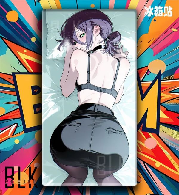 【海外代購】巴洛克 《臥室蕾塞》鏈鋸人蕾塞篇裝飾畫冰箱貼 