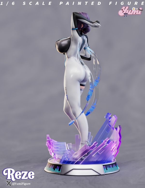 【R18女雕-預定】Yumi figure 鏈鋸人系列 膠衣蕾潔 