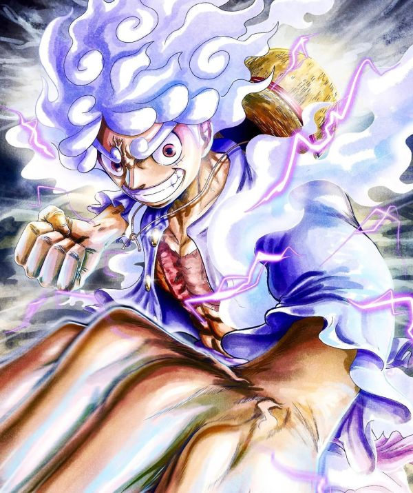 【海外代購】H2 《尼卡魯夫》海賊王太陽神五檔四皇裝飾畫 