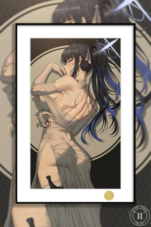 【海外代購】H2 《禮服紗織》碧藍檔案錠前紗織蔚藍檔案裝飾畫 