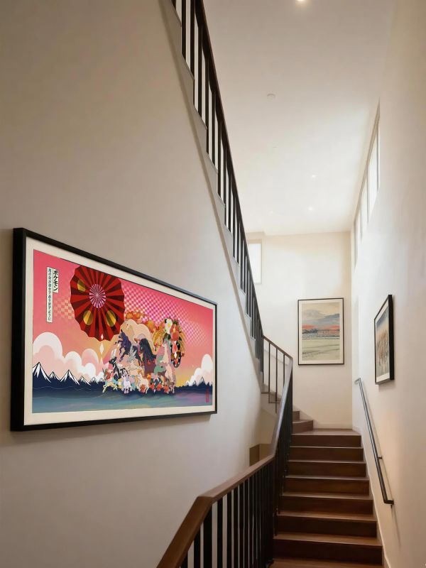 【海外代購】千鳥社《寶可夢 馬年大吉》 寶可夢小火馬烈焰馬斑斑馬凱路迪歐泥驢仔靈幽馬馬年大吉浮世繪日式週邊滑鼠墊裝飾畫 