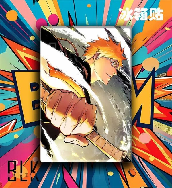 【海外代購】巴洛克 《死神五小強系列》護庭十三隊境·界裝飾畫冰箱貼 
