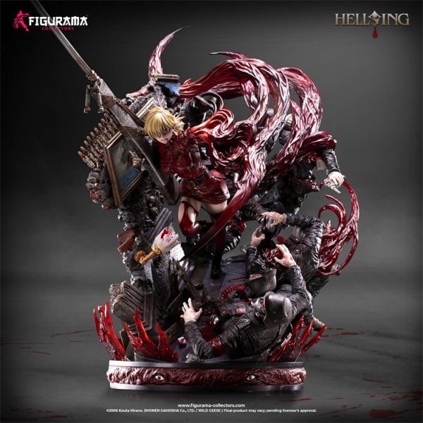 【預定】石油廠 Figurama Hellsing 地獄之歌 皇家國教騎士團 女警 塞拉斯維多利亞 